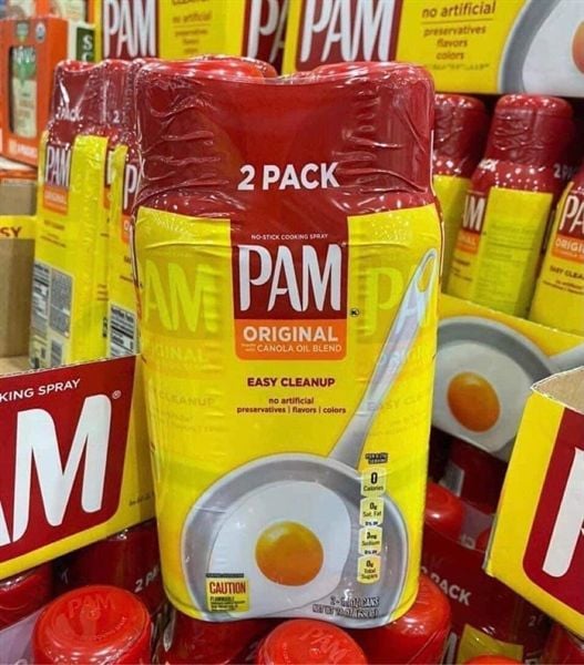 Dầu ăn kiêng dạng xịt Pam Original