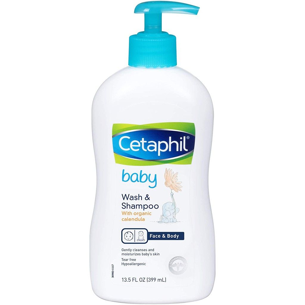 Sữa tắm gội toàn thân cho bé Cetaphil Baby Wash & Shampoo