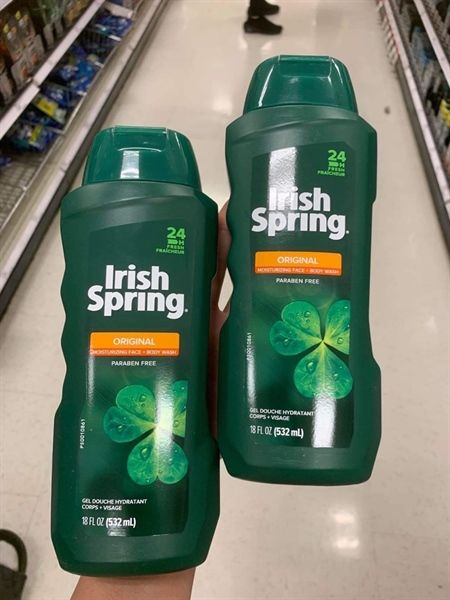 Sữa tắm gội toàn thân dành cho nam Irish Spring