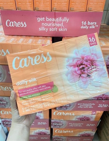 Xà bông tắm hương nước hoa Caress Daily Silk
