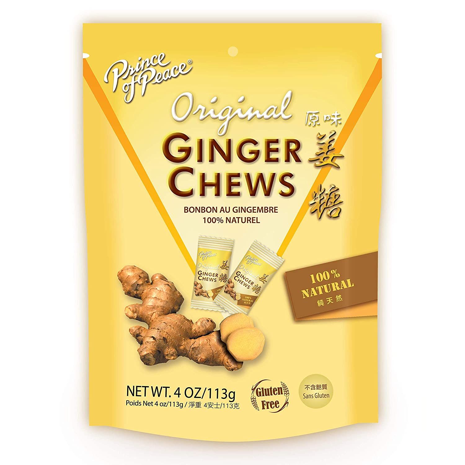 Kẹo gừng dẻo Ginger Chews