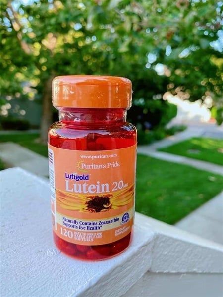 Viên uống bổ mắt, tăng cường thị lực Puritan's Pride Lutigold Lutein
