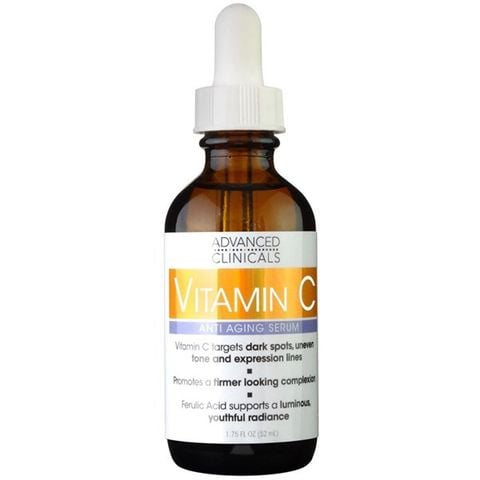  Serum dưỡng da Vitamin C Advanced Clinicals của Mỹ 