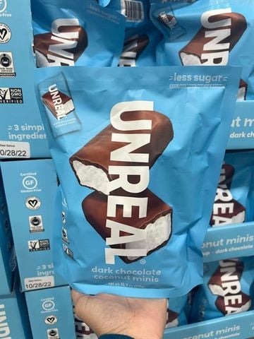  Kẹo chocolate nhân dừa Unreal Dark Chocolate Coconut Minis 