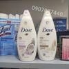 Sữa tắm Dove làm sạch da và dưỡng da mềm mại