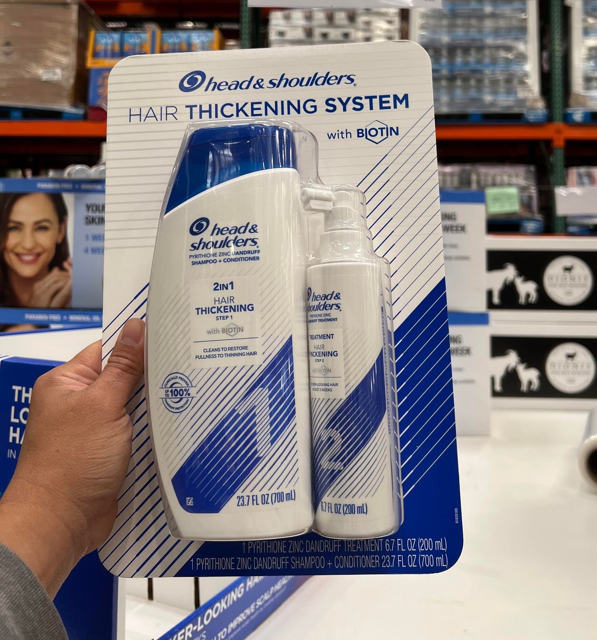 Bộ dầu gội trị gàu và tinh chất dưỡng tóc Head & Shoulder Hair Thicken – EDS - Thời Trang Eden Bộ dầu gội trị gàu và tinh chất dưỡng tóc Head & Shoulder Hair Thicken – EDS - Thời Trang Eden