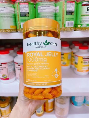  Viên uống sữa ong chúa Healthy Care Royal Jelly 1000 mg 