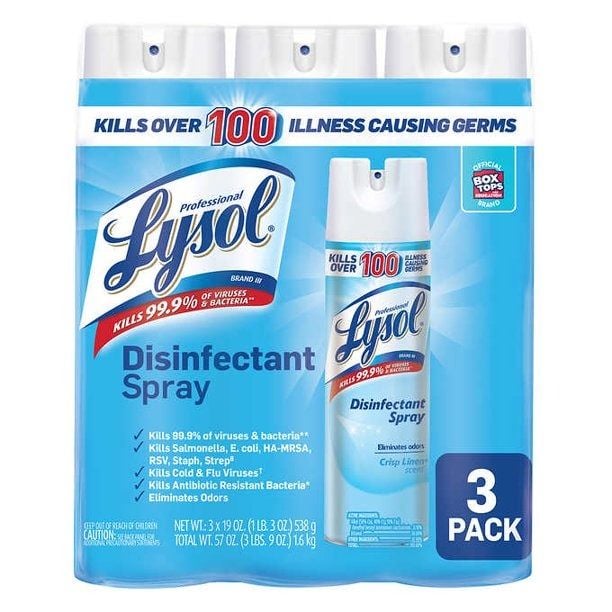 Xịt diệt khuẩn Lysol Disinfectant Spray  - 538gr