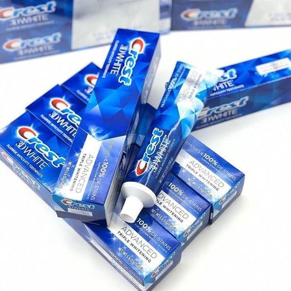 Kem đánh răng Crest 3D White Pro Advanced Whitening