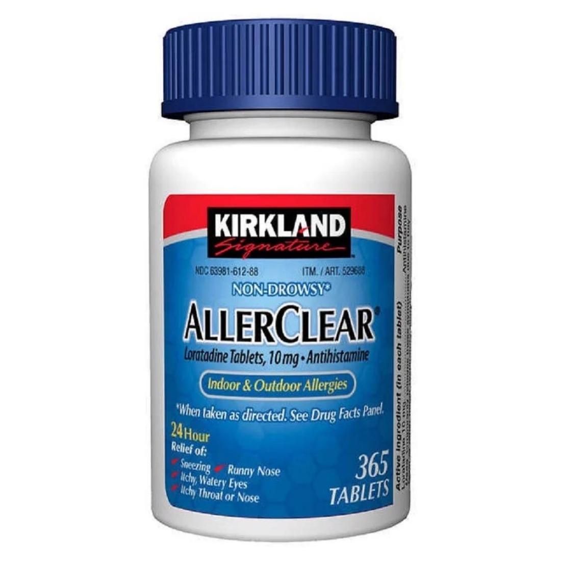 Viên uống chống dị ứng Kirkland Signature