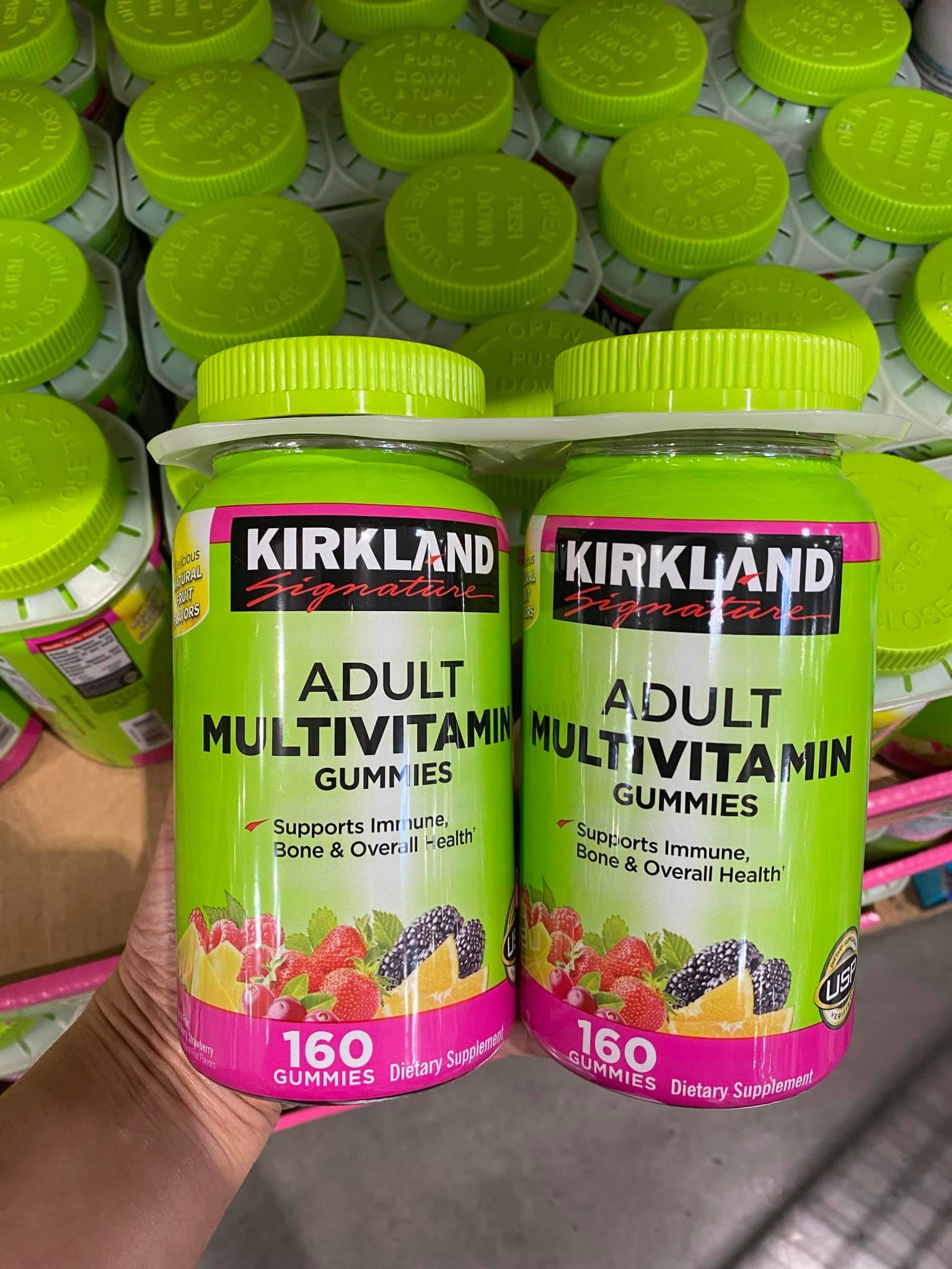 Kirkland Multivitamínicos Adultos X 160: ¡Tu salud, en cada gomita! - Kirkland Multivitamínicos Adultos X 160