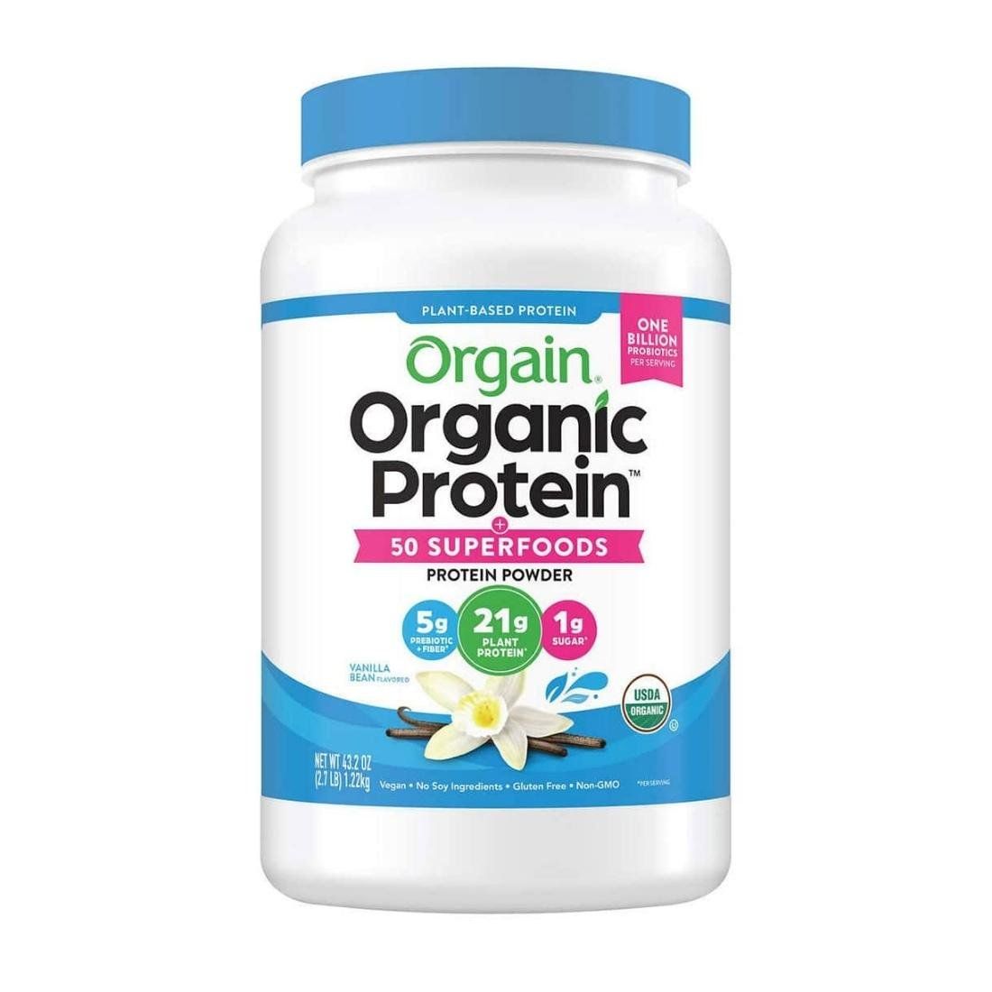 Bột Protein hữu cơ Orgain Organic Protein