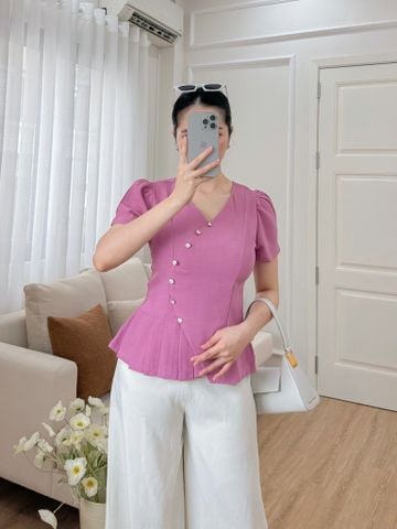  Áo công sở nữ kiểu cách Thời Trang Eden – ASM264 