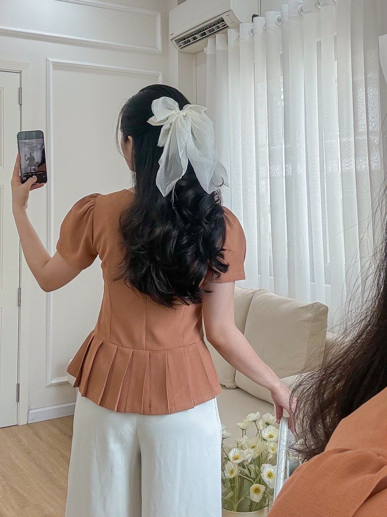 Áo công sở nữ kiểu cách Thời Trang Eden – ASM264