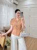 Áo công sở nữ thời trang Eden – ASM266 cổ bẻ phối bèo