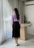 Áo công sở tay dài cổ tròn thời trang Eden - ASM260