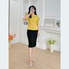 Áo kiểu cổ sen tay phồng thời trang Eden - ASM232