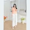 Áo kiểu cổ sơ mi phối túi thời trang Eden - ASM236