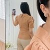 Áo kiểu nữ công sở cổ sen phối hoa thời trang Eden - ASM247