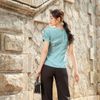 Quần tây công sở nữ ống suông thời trang Eden - Q007