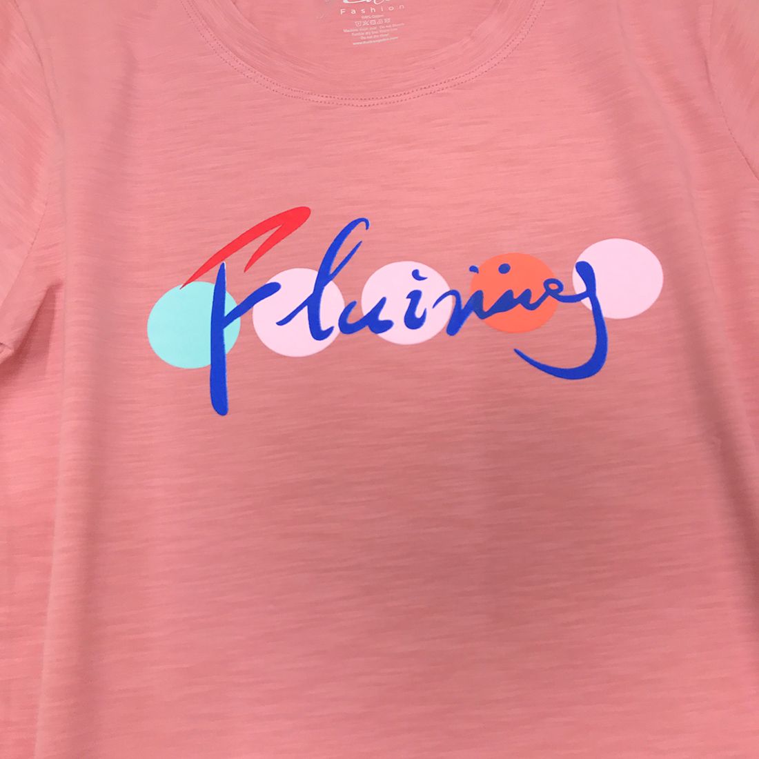 Áo thun nữ tay ngắn cổ tròn thời trang Eden in chữ - AT096