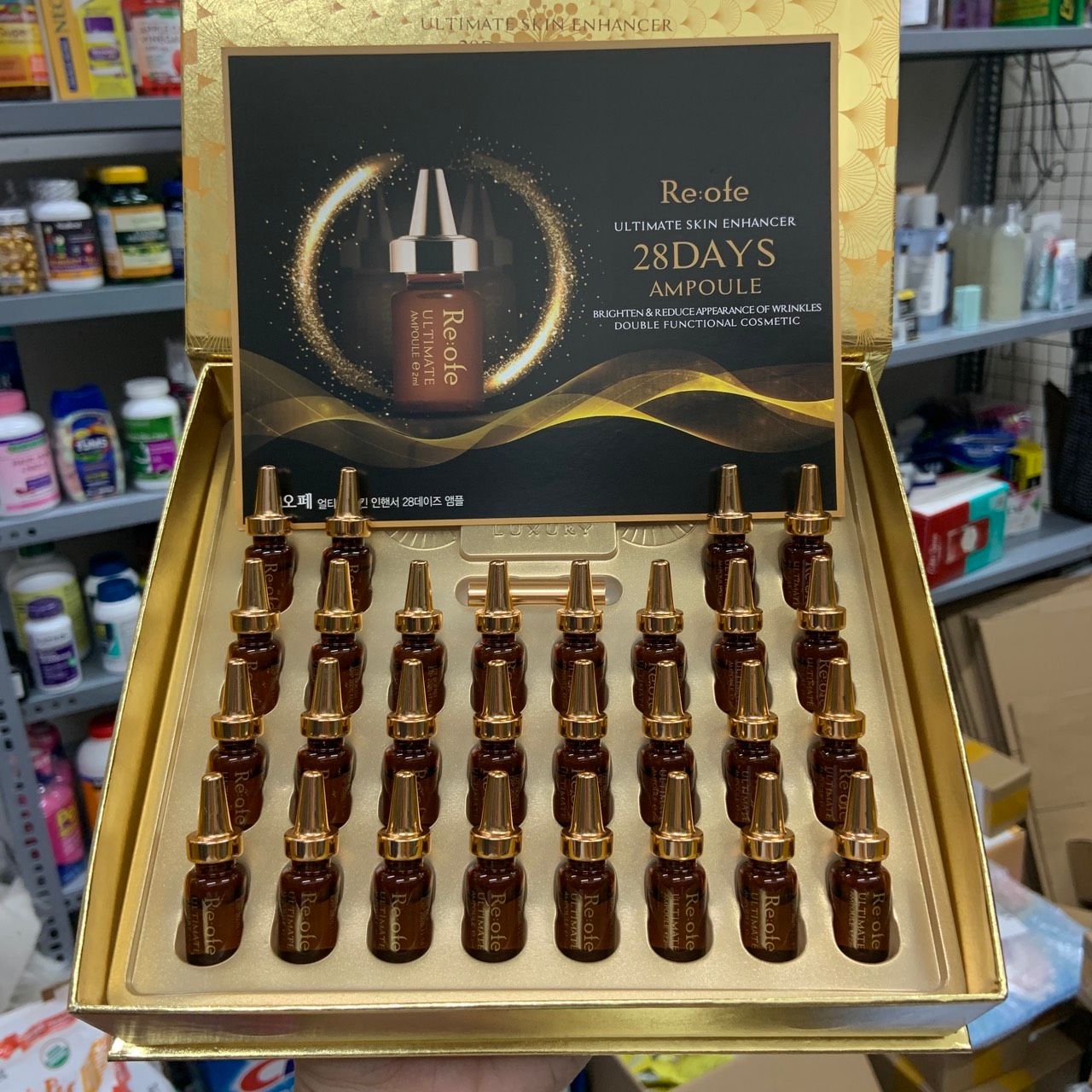 Tinh chất dưỡng da chuyên sâu Re:ofe Ultimate Skin Enhancer 28Days Ampoule