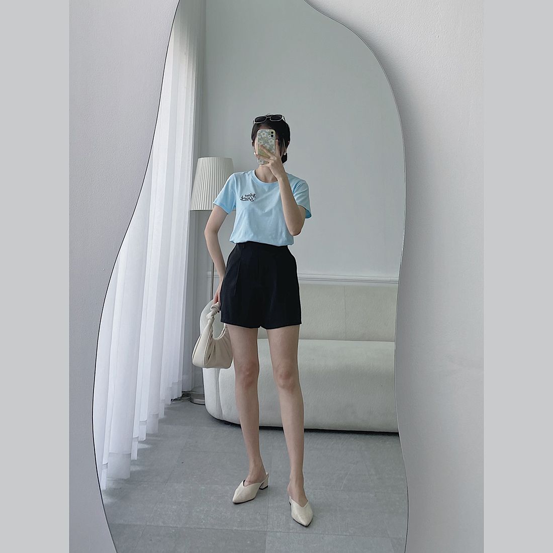 Quần short lưng thun - Q016