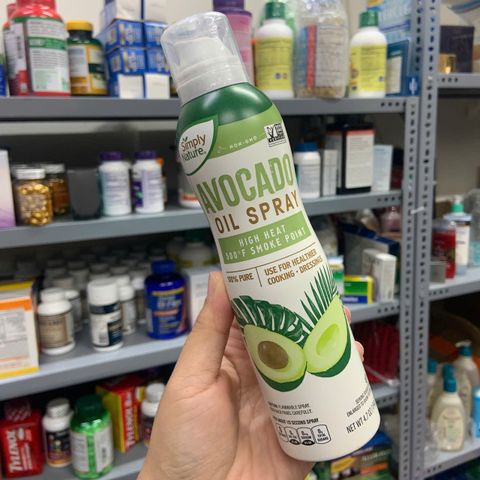  Dầu bơ dạng xịt ăn kiêng Simply Nature Extra Virgin Olive Oil Spray 
