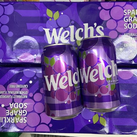  Nước ngọt có gas hương trái cây Welch’s 