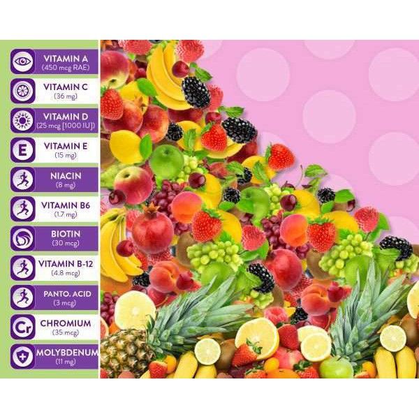 Kẹo dẻo bổ sung vitamin cho người lớn và trẻ em Vitafusion MultiVites Vitamin – 260 viên