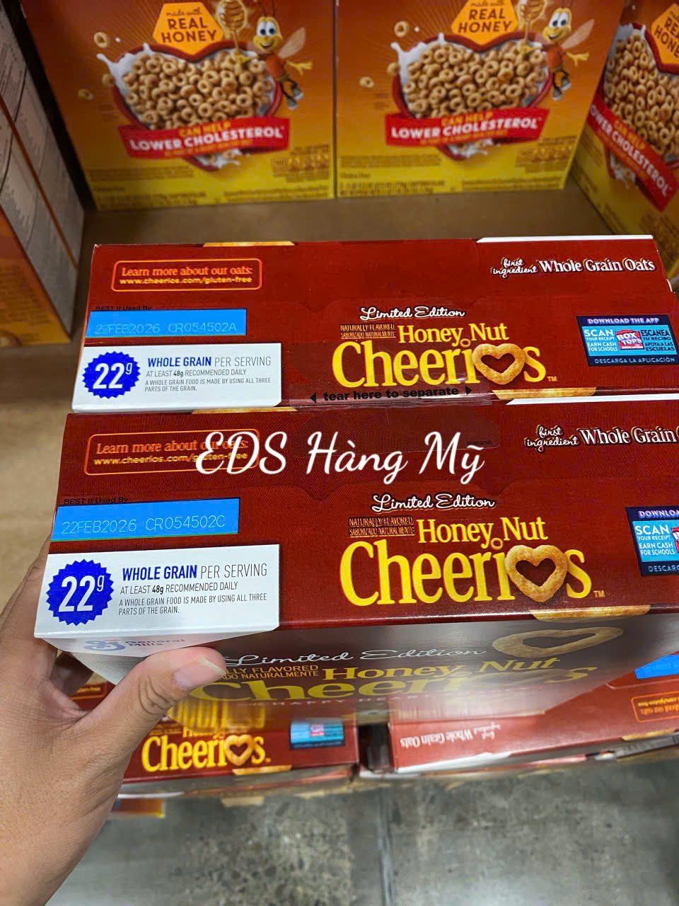 Bánh ngũ cốc ăn sáng Cheerios