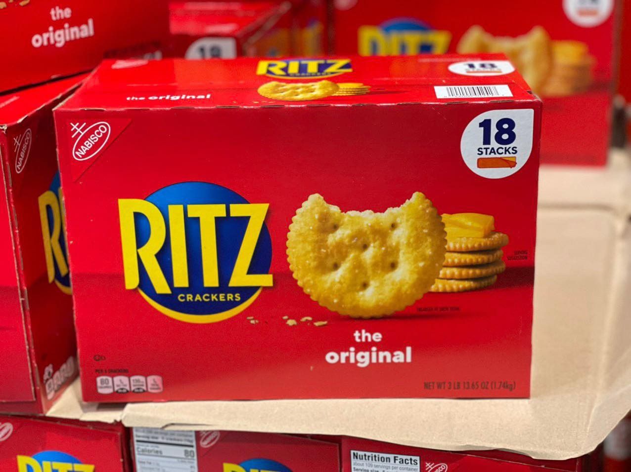 Bánh quy mặn Ritz Crackers The Original thùng 1.74kg – EDS