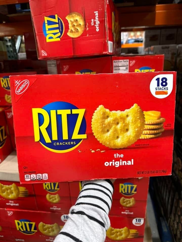 Bánh quy mặn Ritz Crackers The Original thùng 1.74kg – EDS