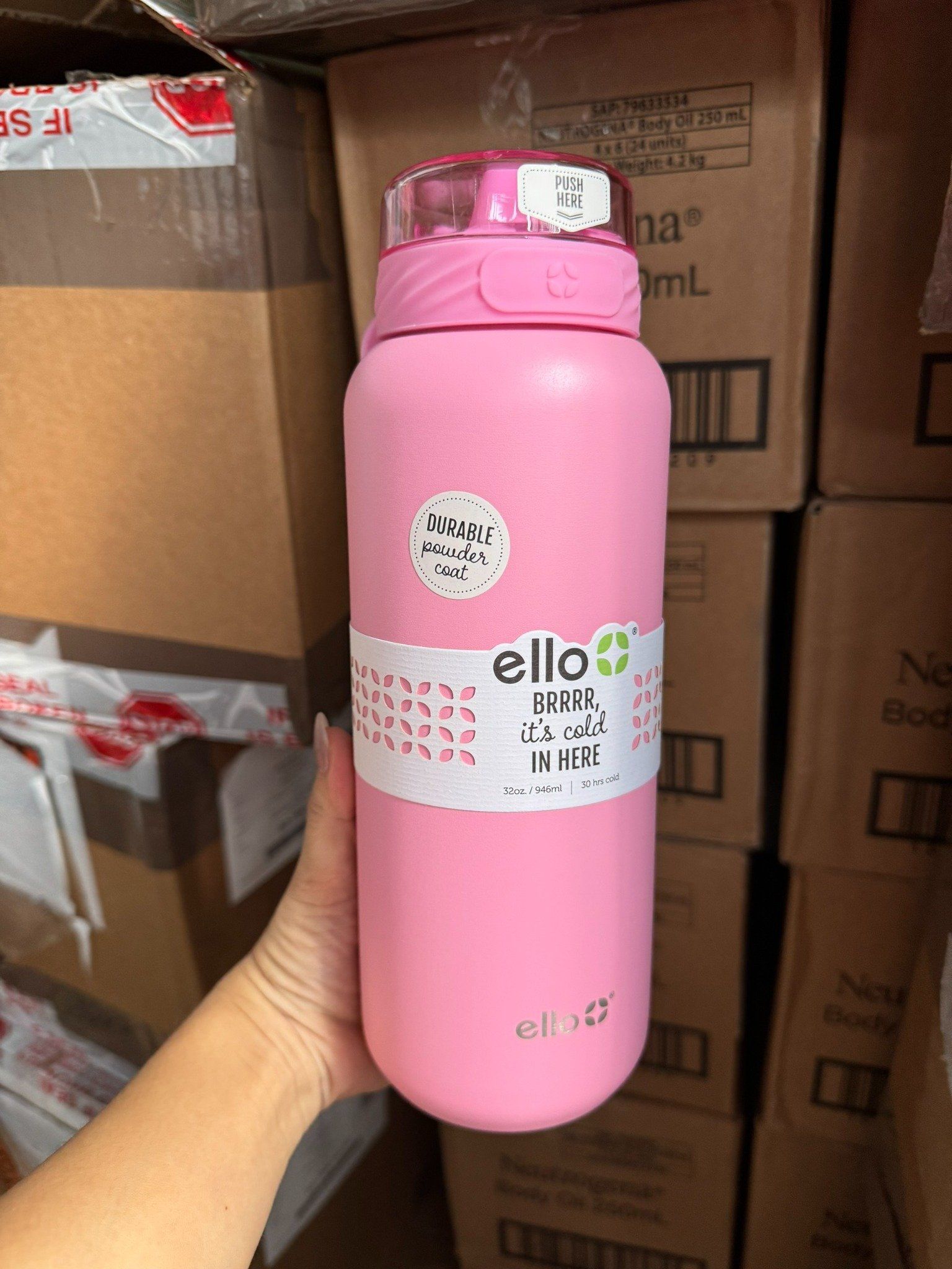 Bình giữ nhiệt thép không gỉ Ello dung tích 950ml
