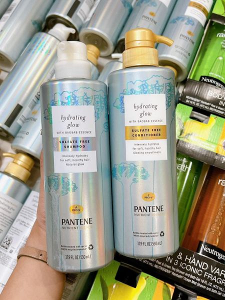 Bộ dầu gội và xả cao cấp Pantene Hydrating Glow