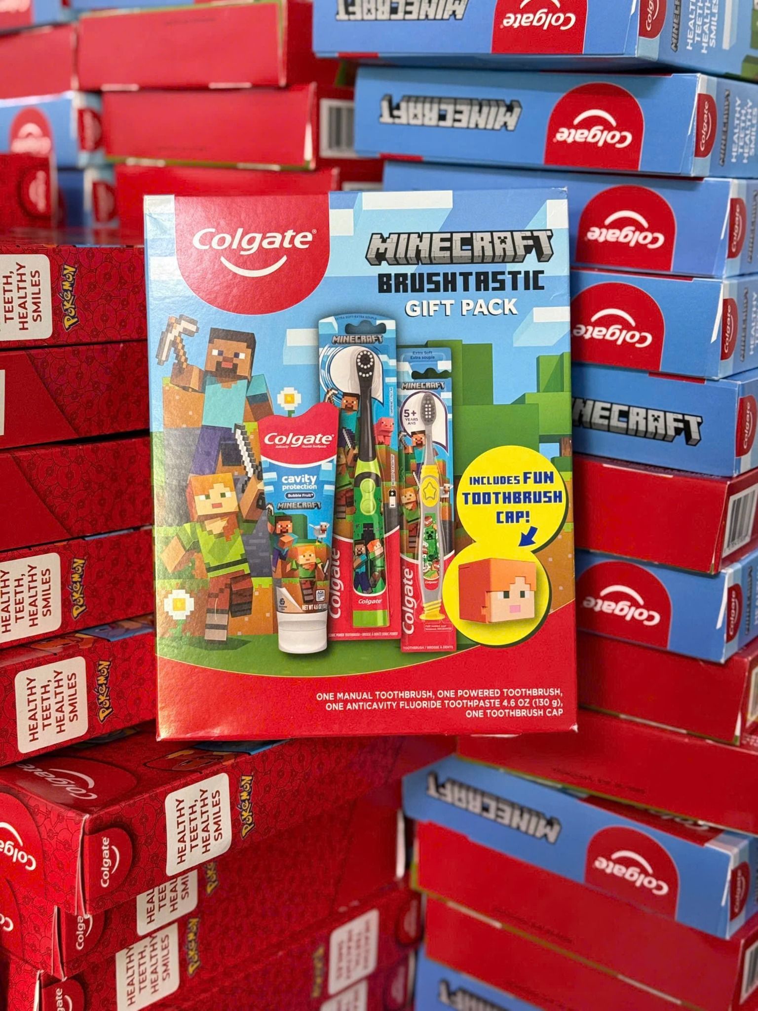 Bộ gồm kem đánh răng và bàn chải dành cho bé Colgate