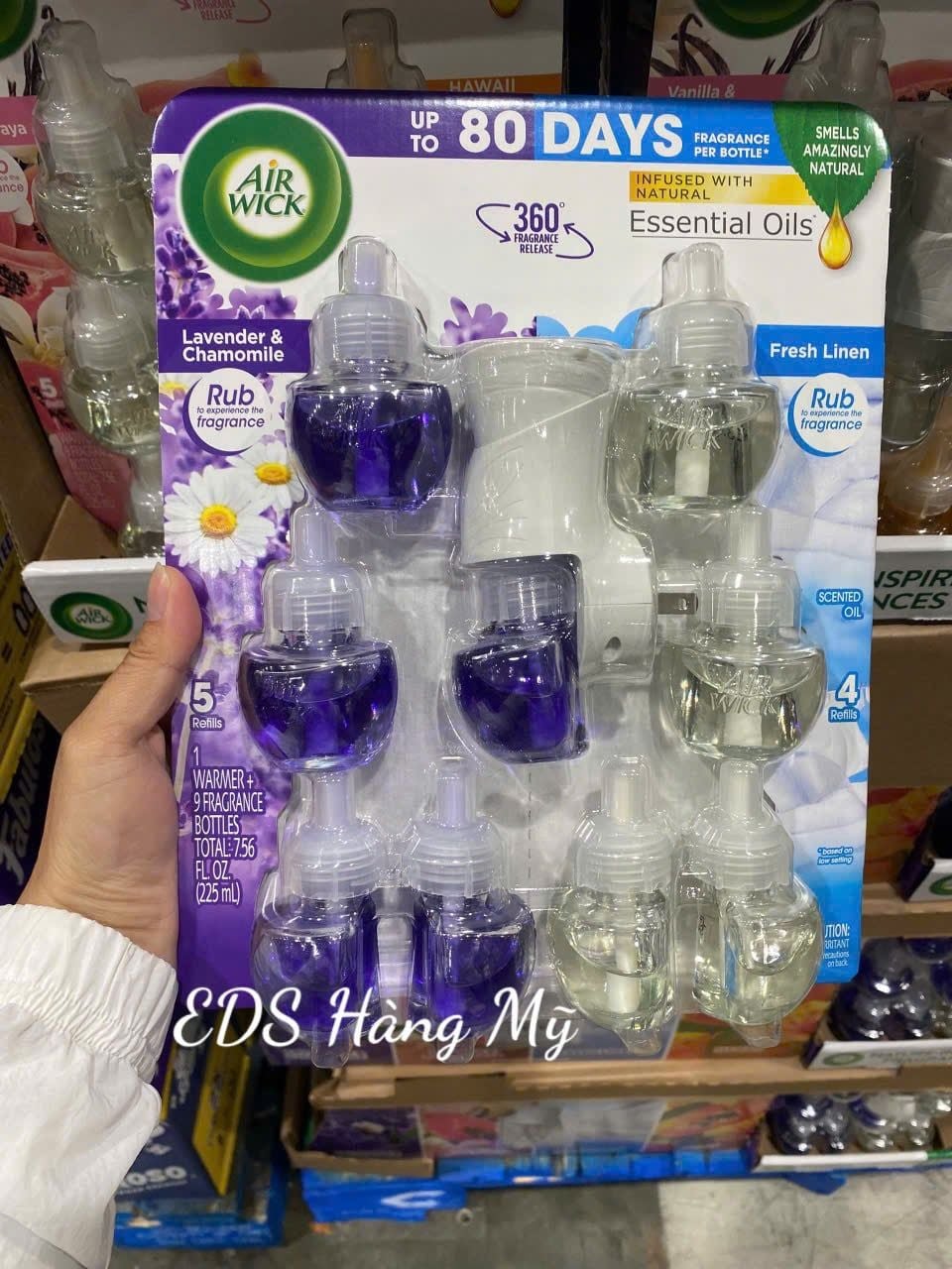 Bộ Máy Khuếch Tán Tinh Dầu Cắm Điện Air Wick