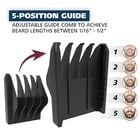 Bộ tông đơ cắt tóc, tỉa lông WAHL Beard Battery Trimmer