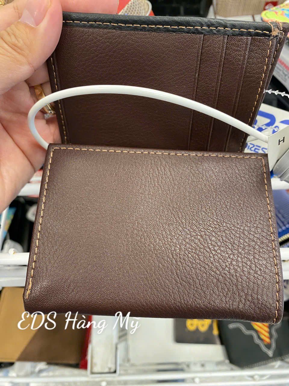 Bóp ví nam chất liệu da full box Columbia