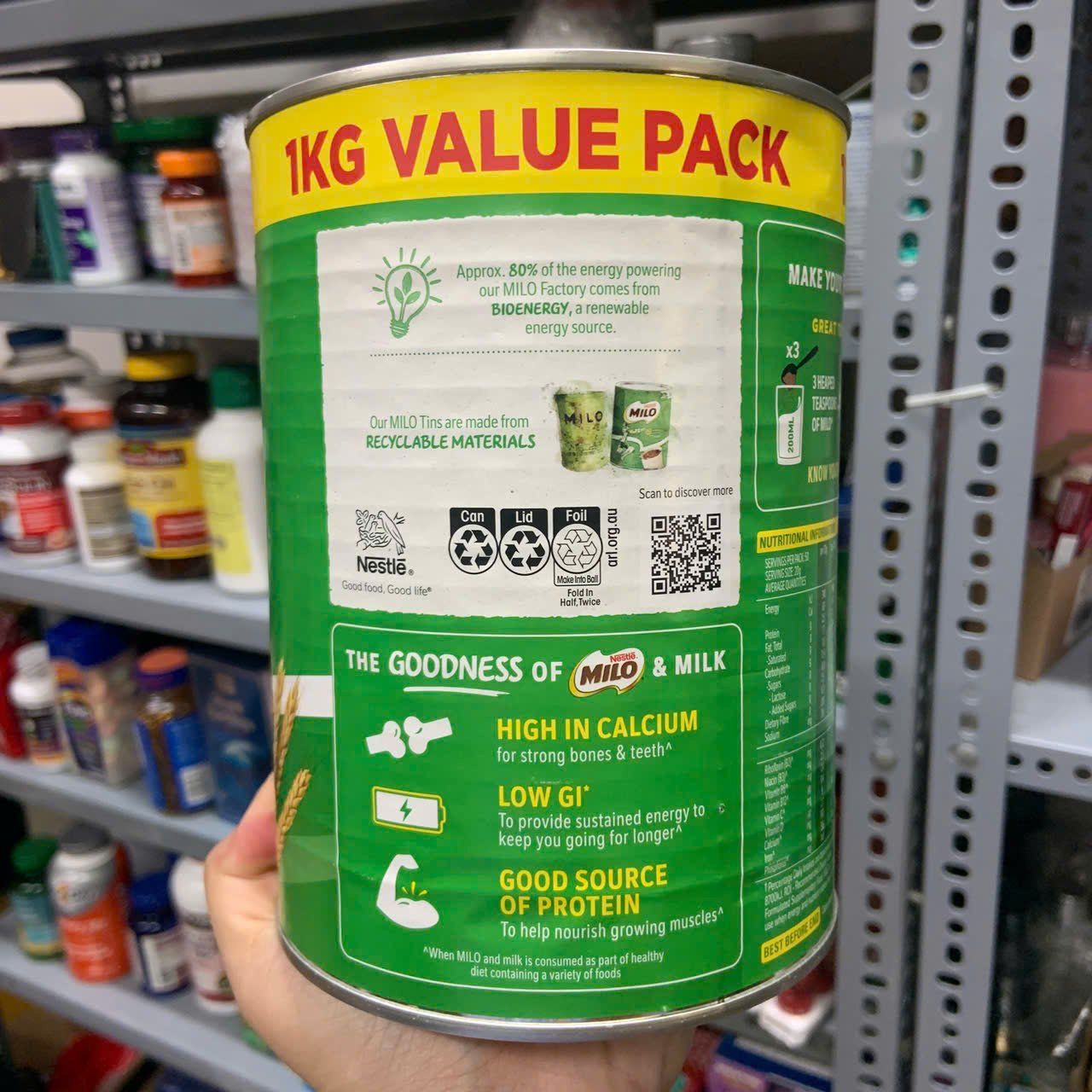 Bột ca cao Nestle Milo
