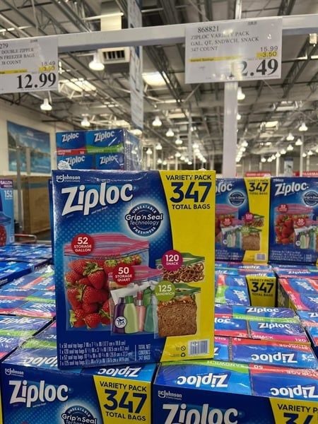 Túi Ziploc đựng thực phẩm