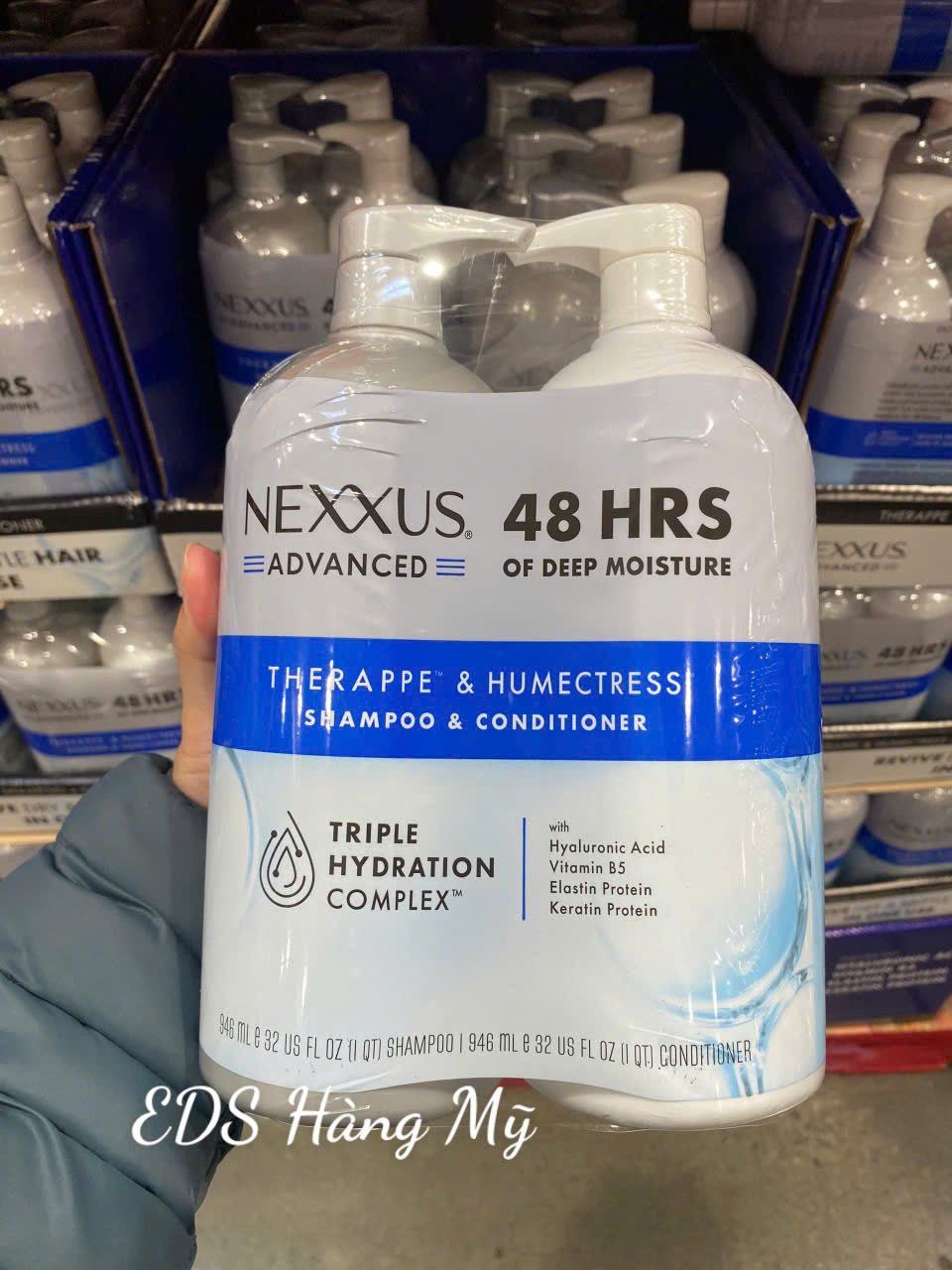 Cặp dầu gội và xả Nexxus New York Salon Care