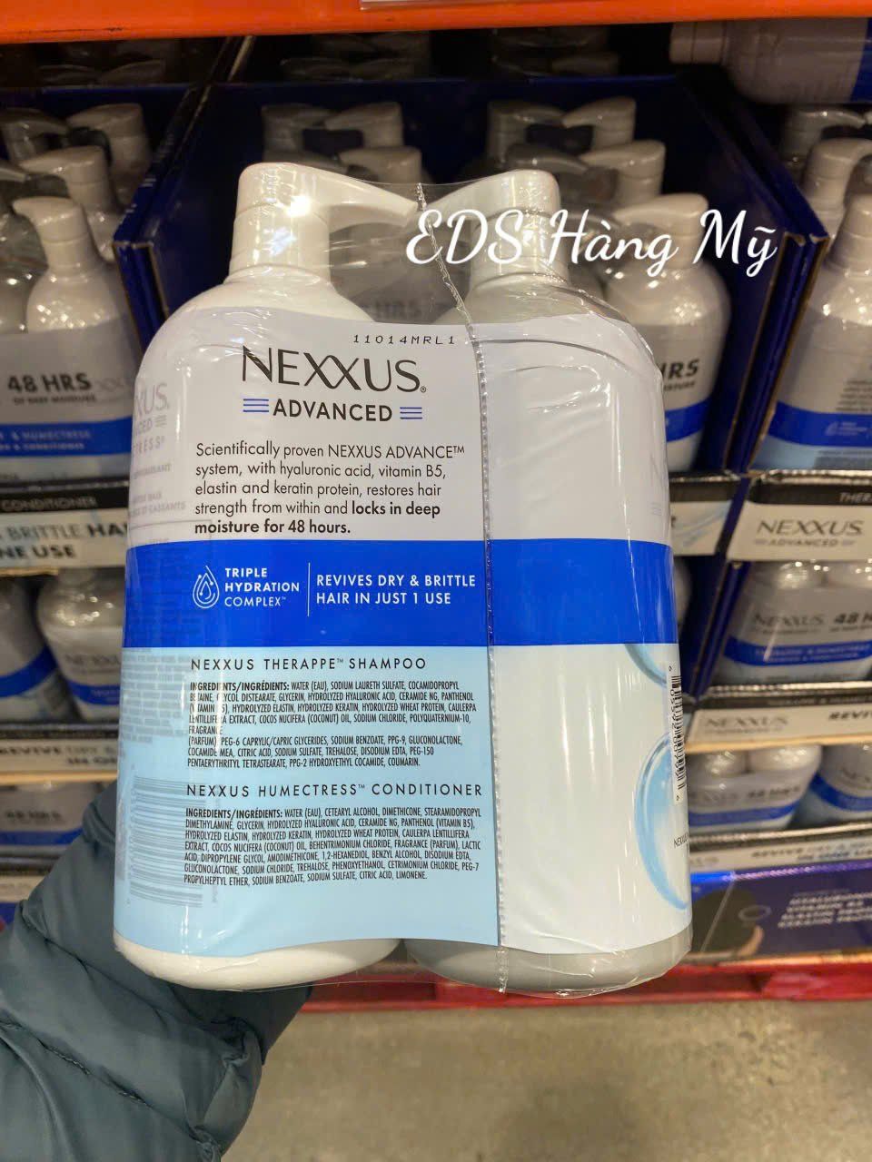 Cặp dầu gội và xả Nexxus New York Salon Care