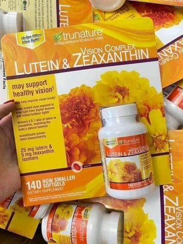  Viên uống bổ mắt Trunature Lutein & Zeaxanthin 