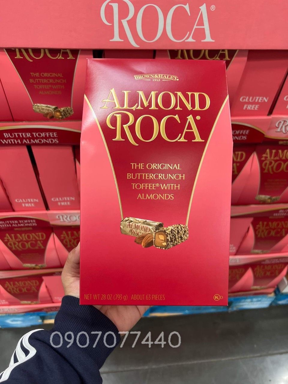 Chocolate hạnh nhân Brown & Haley Almond Roca