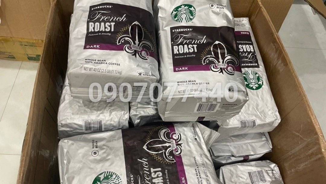 Cà phê hạt nguyên chất StarBucks Mỹ