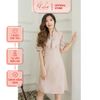 Váy đầm nữ công sở thời trang Eden phối nơ - D417