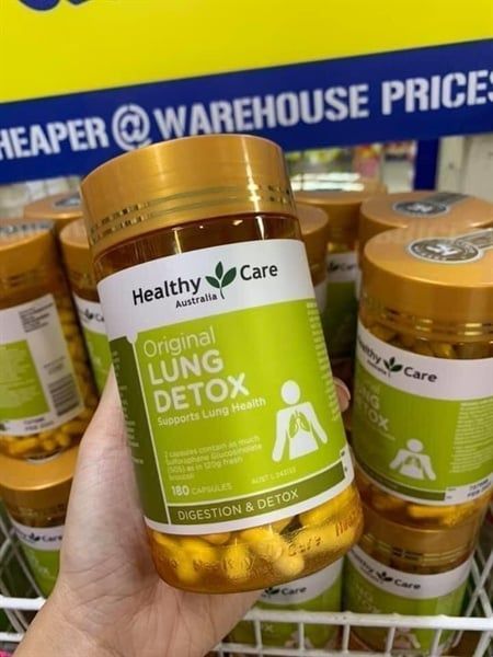 Viên uống giải độc phổi Healthy Care Original Lung Detox