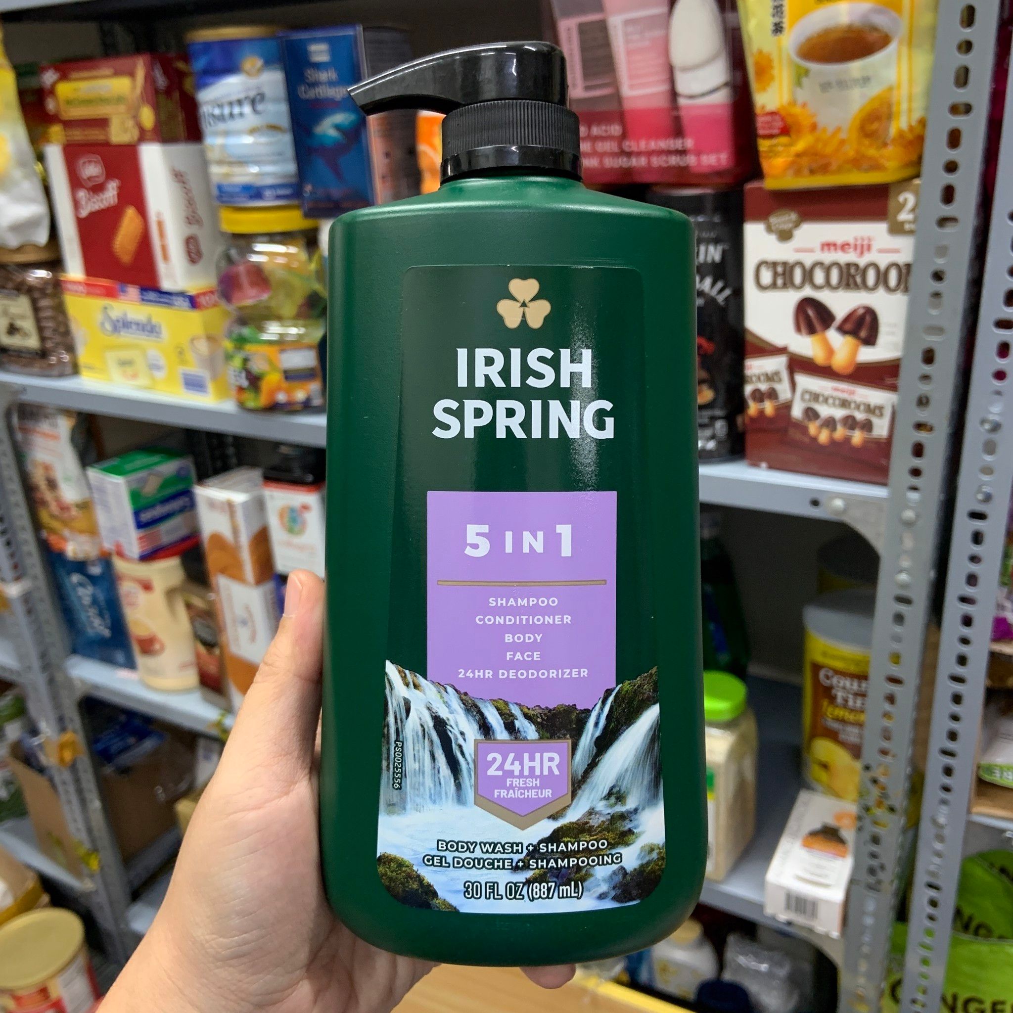 Sữa tắm gội toàn thân dành cho nam Irish Spring