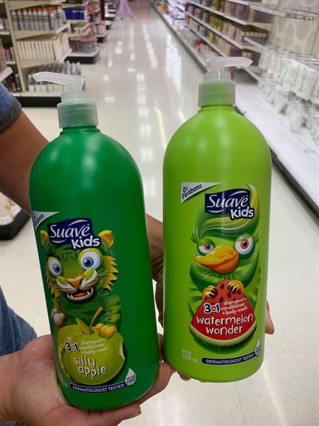 Sữa tắm gội xả cho trẻ em Suave Kid 3 in 1